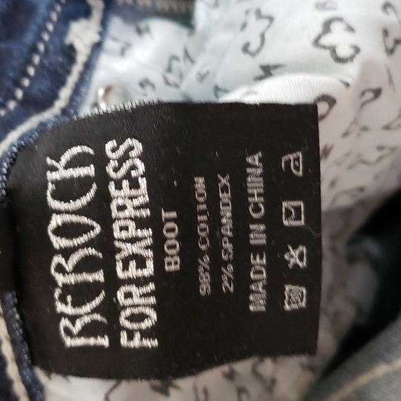 Express Rerock jeans,  bootcut,  6 L - Picture 3 of 4